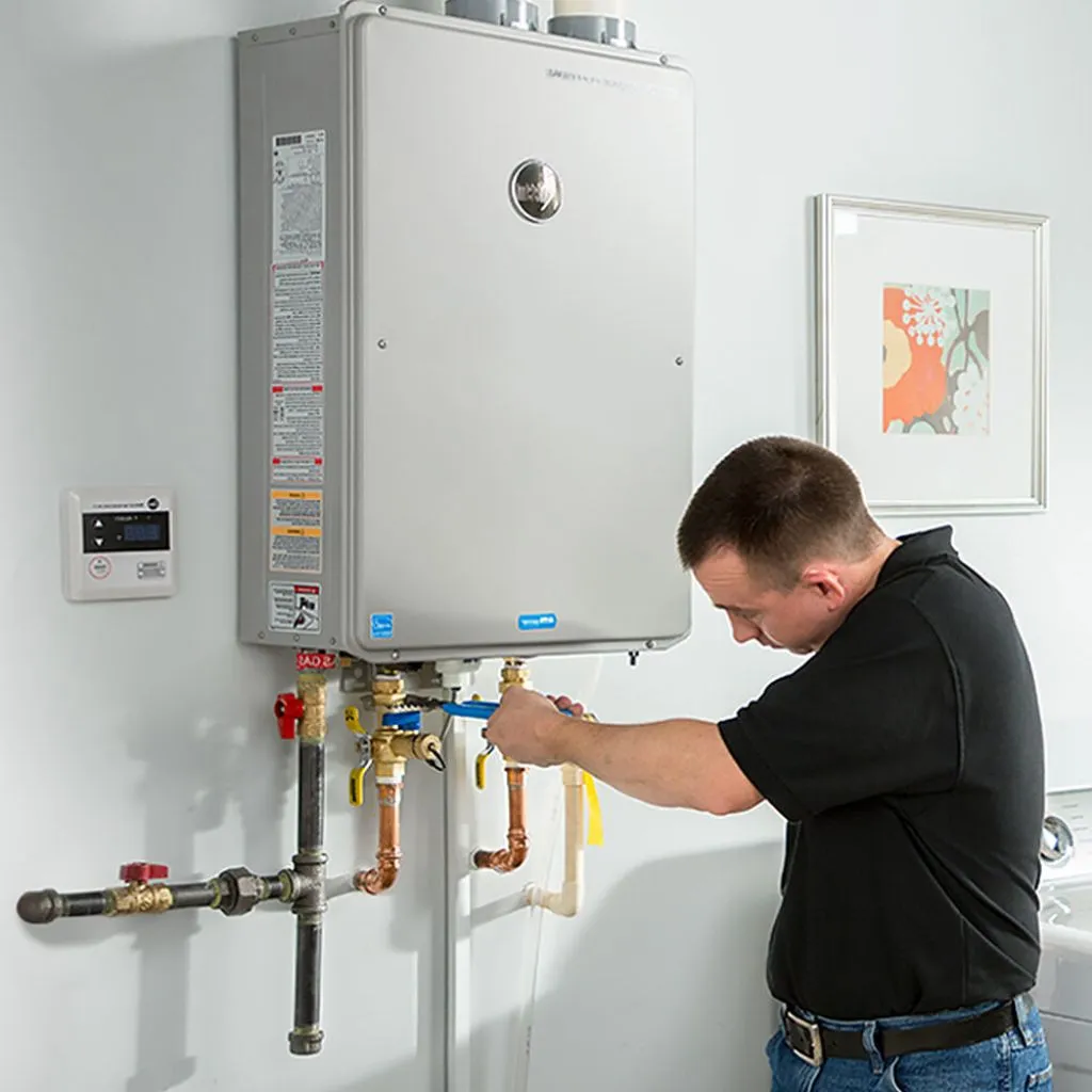 tankless water heater repair in Giddings, TX